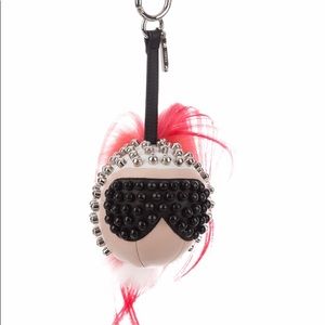 Fendi Karlito Punkarlito bag charm, keychain